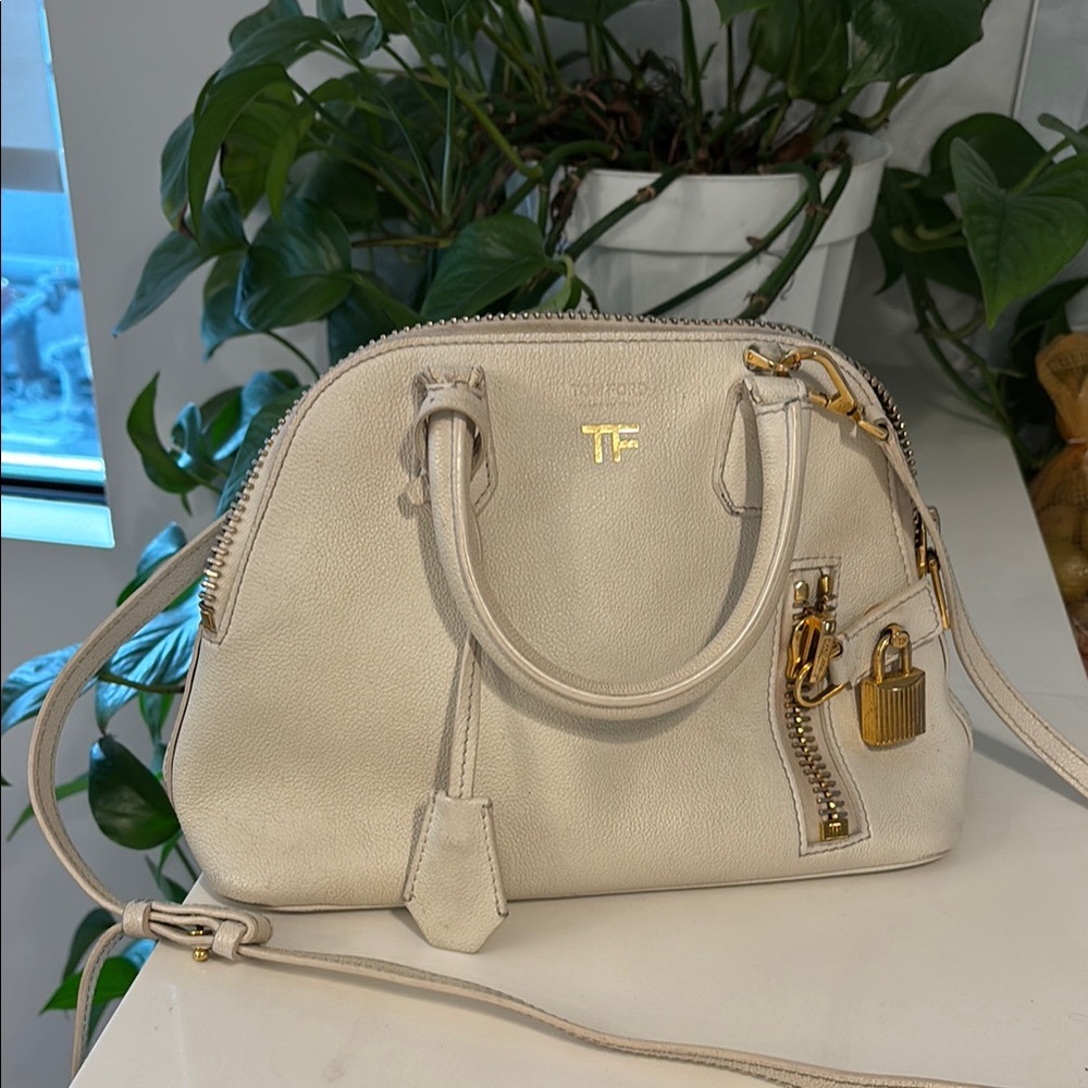 Tom Ford Cream Handbag